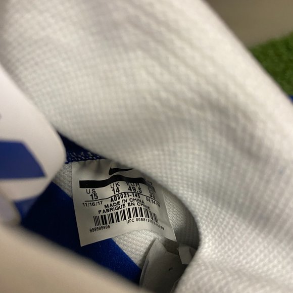 Nike Vapor Untouchable Pro 3 PE Football Cleats AO3021-145 White Blue Men 15 NEW - Picture 8 of 8